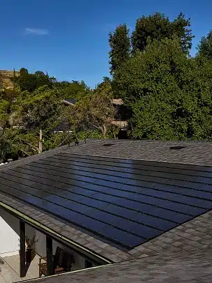 Solar Shingles on Residential Roof