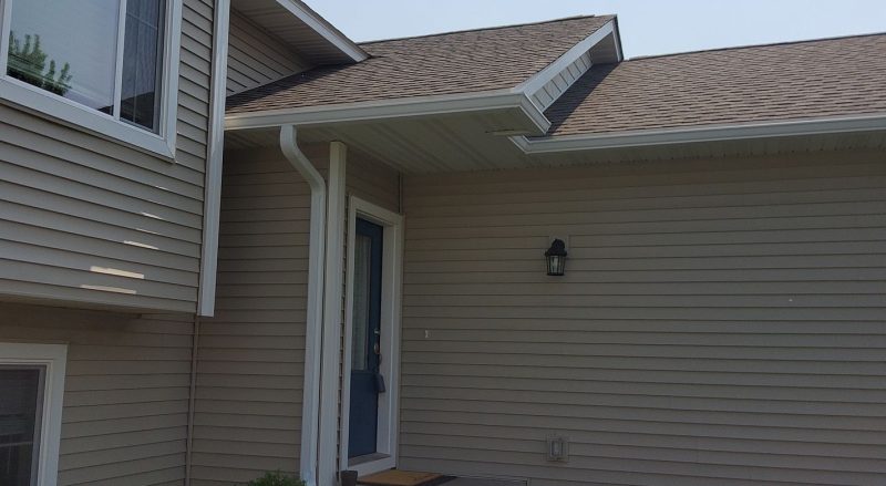 seamless gutter installation in new richmond, wi